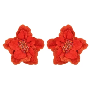 Aretes Jardín Naranja