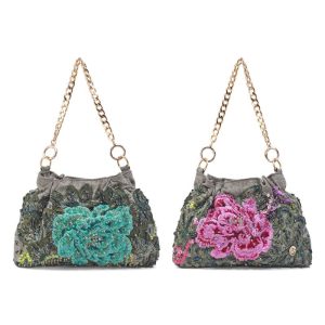 Bolso Ester Turquesa Morado
