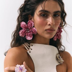 Aretes Musa Rosa
