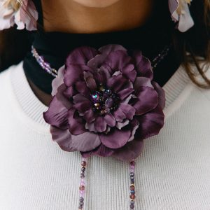 Musa Purple Multipurpose Necklace