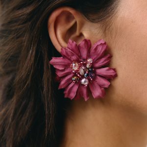 Musa Mini Pink Earrings