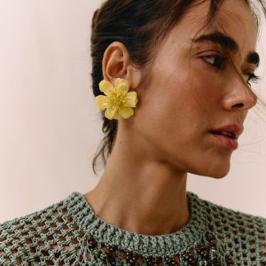 Eterna Yellow Earrings