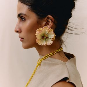 Aura Yellow Earrings